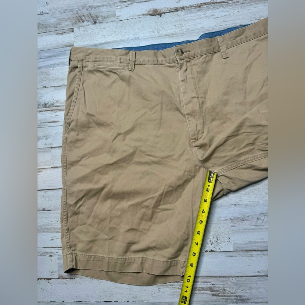 Polo Ralph Lauren Mens Chino Shorts Size 46B Khaki Stretch Classic Fit 10” - Picture 5 of 10